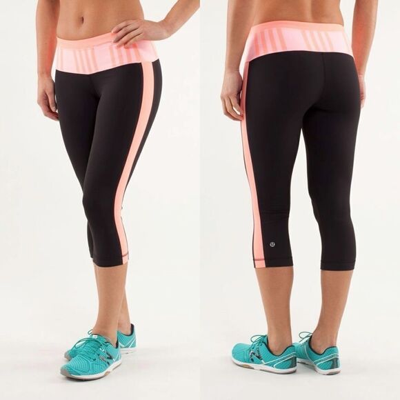Lululemon Run: Proceed with Speed Crop Leggings - Picture 1 of 9